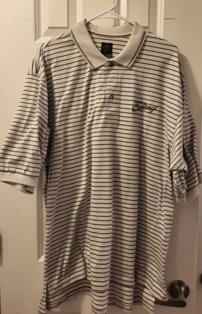 Vintaage nike Polo Shirt shirt fred meyer challenge  size xxl